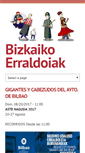 Mobile Screenshot of erraldoiak.biz
